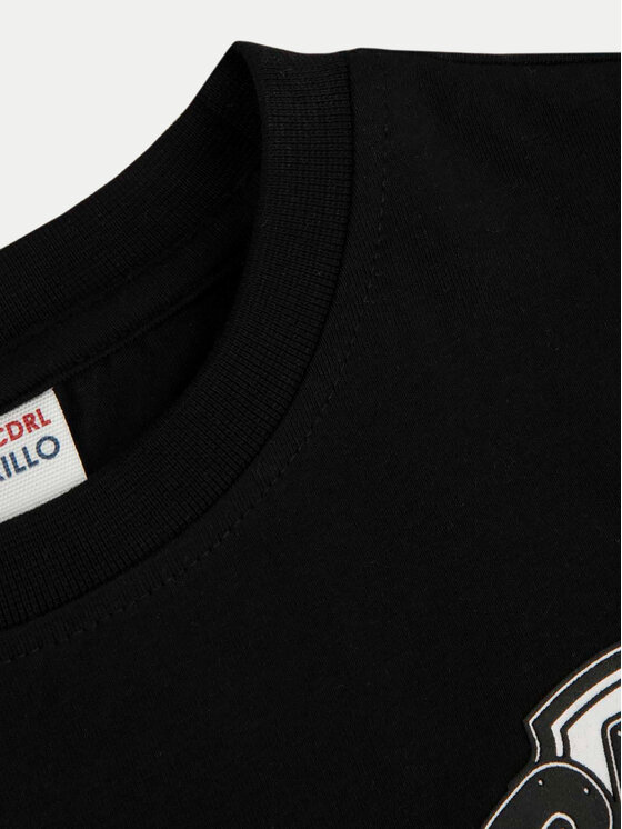 Coccodrillo Coccodrillo T-särk WC4143201LBD Must Regular Fit