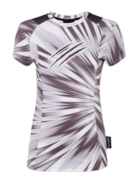 Plein Sport Plein Sport T-Shirt 2981 Biały Regular Fit