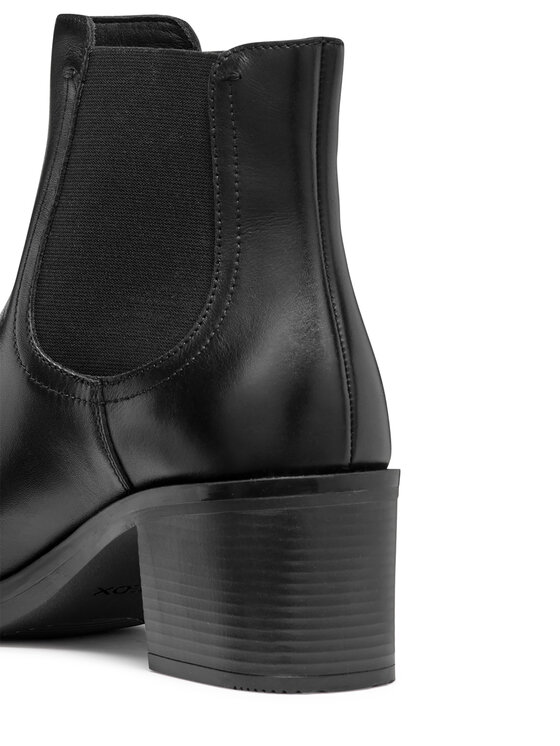 Geox Geox Botine D Serilda 60 D46XXB 00043 C9999 Negru