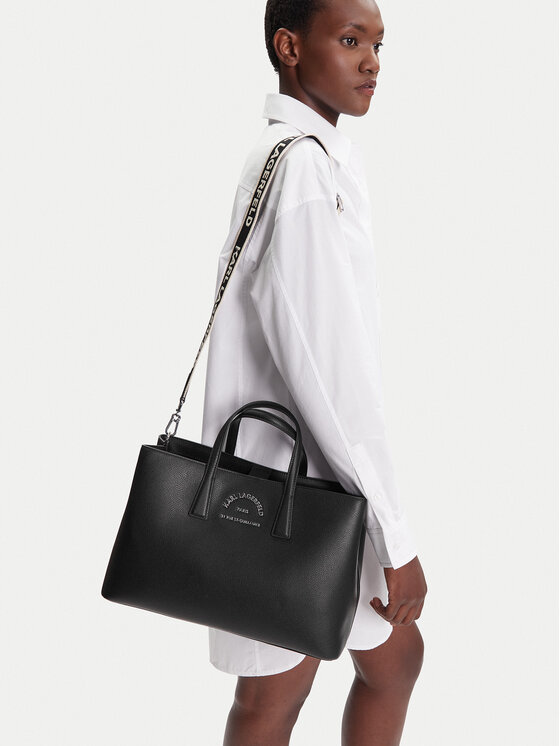 KARL LAGERFELD KARL LAGERFELD Torbica A3W30315 Crna
