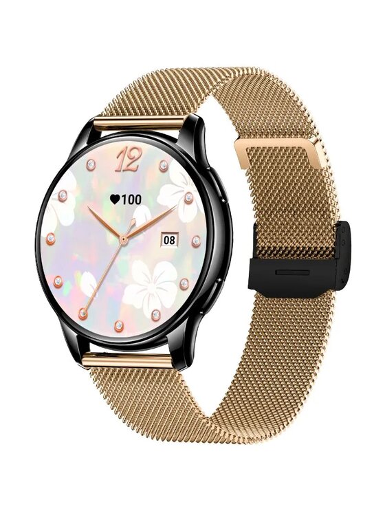 Rubicon Rubicon Smartwatch RNCF30 Różowe złoto