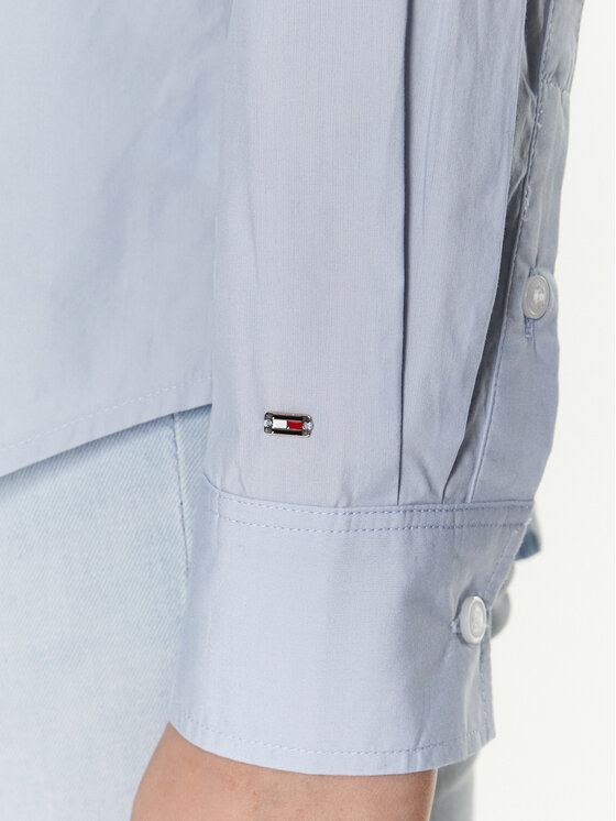 Tommy Hilfiger Tommy Hilfiger Koszula WW0WW38615 Niebieski Regular Fit