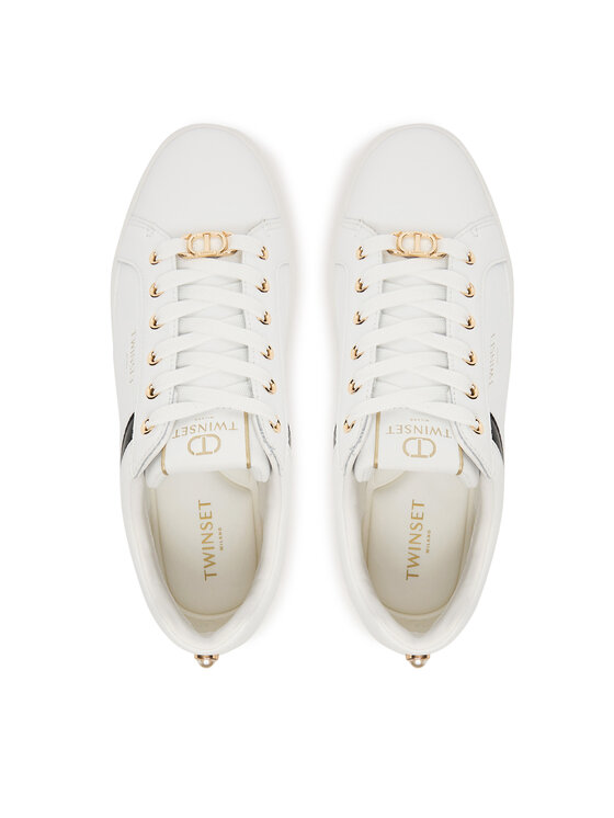 TWINSET TWINSET Sneakersy 252TCP020 Biały