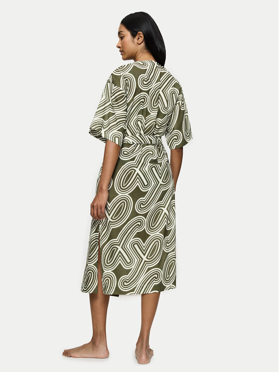 Triumph Triumph Kimono Beach MyWear 10222618 Verde Relaxed Fit