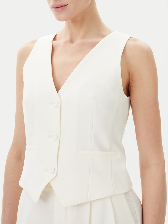 Rinascimento Rinascimento Telovnik CFC0123672003 Écru Regular Fit