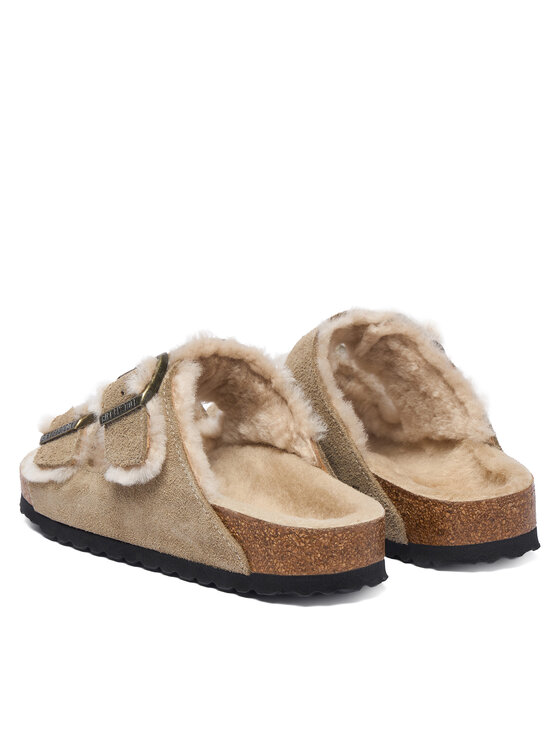 Birkenstock Birkenstock Natikači Arizona Shearling 1028293 Bež