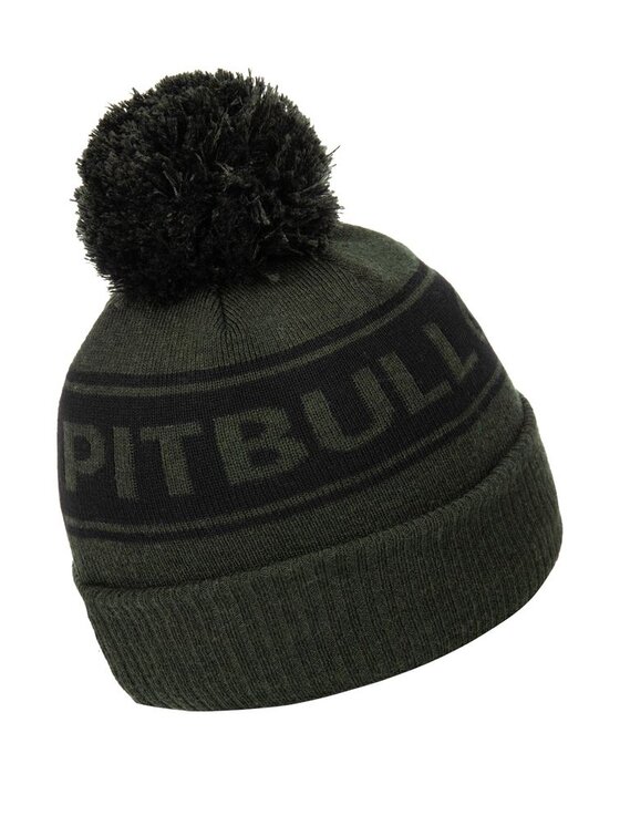 PITBULL PITBULL Czapka Czapka zimowa Vermel Pitbull R uniwersalny Zielony