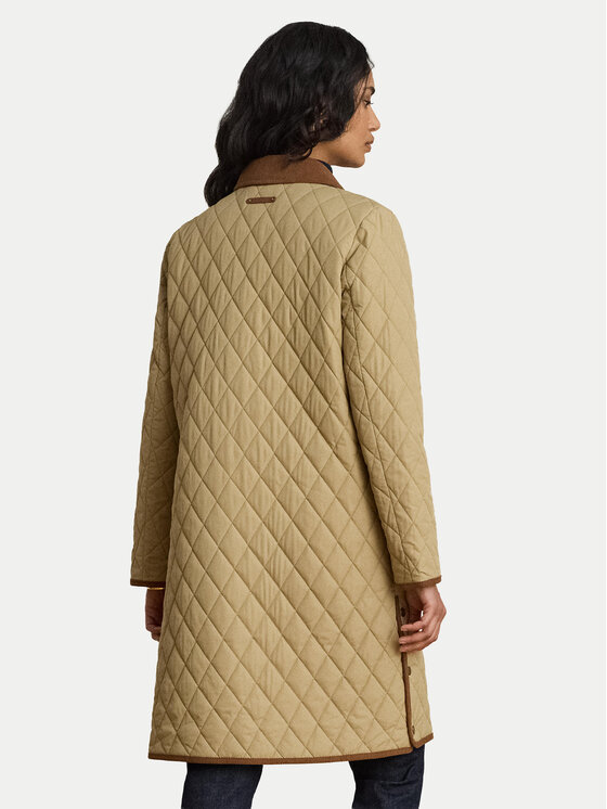 LAUREN RALPH LAUREN LAUREN RALPH LAUREN Преходно яке Crested 3/4 Quilt 297P18059002 Бежов Regular Fit