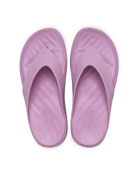Crocs Crocs Čības uz pirksta Getaway Platform Flip 209410 Rozā