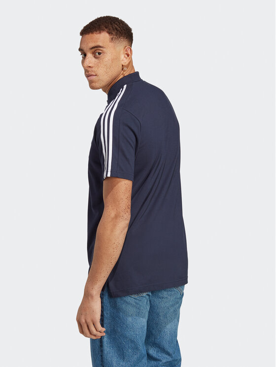 adidas adidas Polo marškinėliai Essentials IC9311 Tamsiai mėlyna Regular Fit