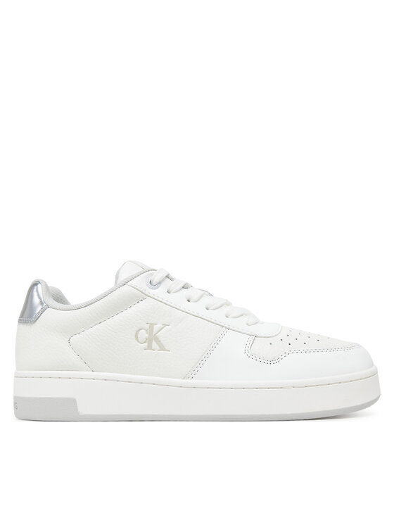 Calvin Klein Jeans Calvin Klein Jeans Laisvalaikio batai Basket Cupsole Low Mg YW0YW01765 Balta