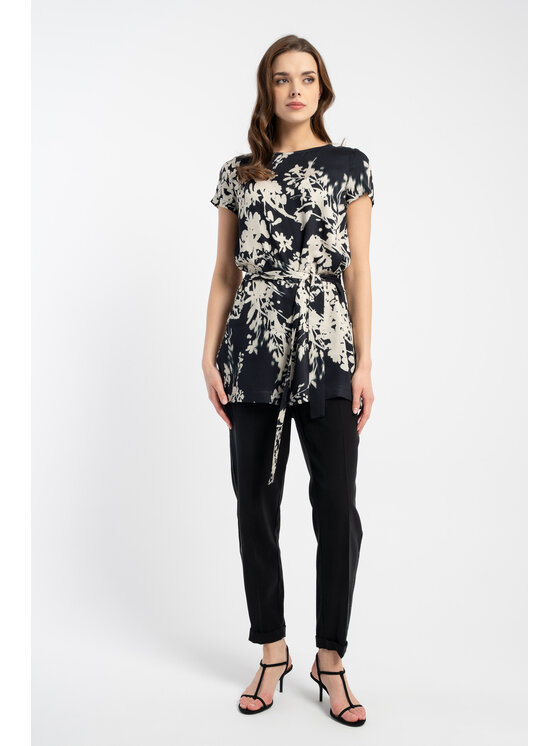 CLICK CLICK Τουνίκ 10-6847 Μαύρο Relaxed Fit