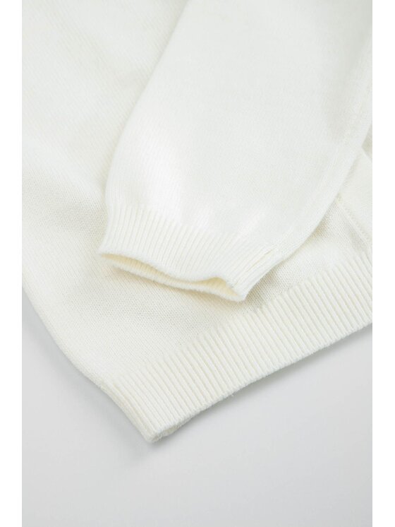 Coccodrillo Coccodrillo Sweter WC3172201EBG-001 Écru Regular Fit