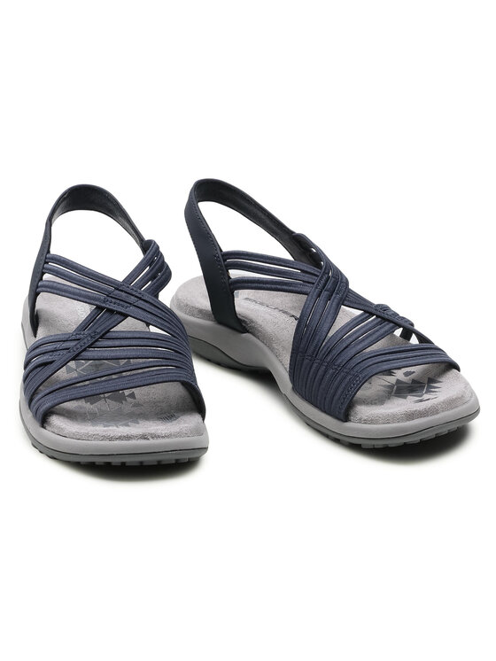 Skechers Skechers Sandali Simply Stretch 163023/NVY Blu scuro