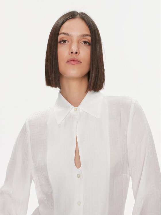 Liu Jo Liu Jo Marškiniai MF3312 T3702 Balta Regular Fit