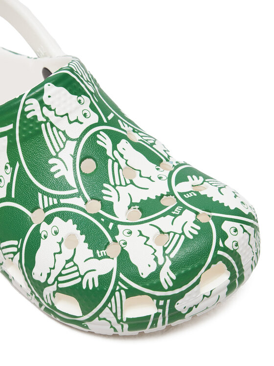 Crocs Crocs Şlapi Classic Duke Print Clog K 210007 Verde