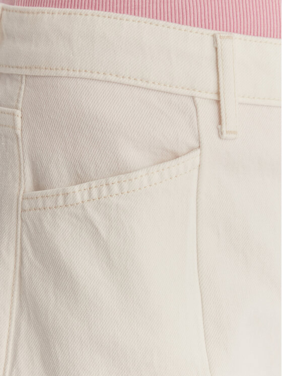 Guess Guess Džínsy W6RA1H D6521 Biela Wide Leg