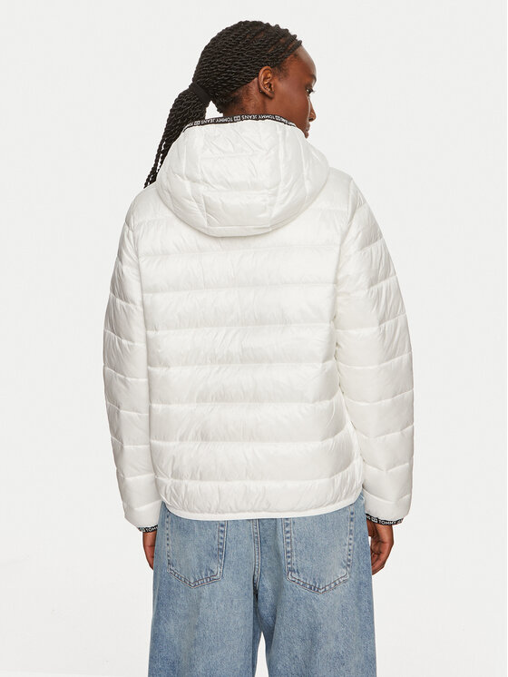 Tommy Jeans Tommy Jeans Зимова куртка Tape DW0DW18308 Білий Regular Fit