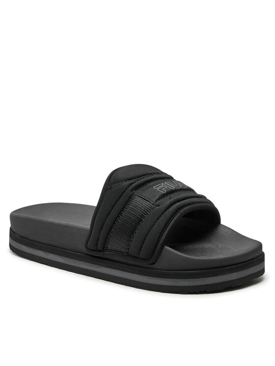 Fila Fila Чехли Morro Bay Zeppa Lounge Slipper Wmn FFW0047 Черен