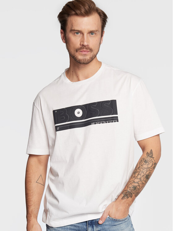 T-shirt Tee 3 50472561 Bianco Relaxed Fit