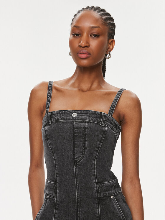Karl Lagerfeld Jeans Karl Lagerfeld Jeans Kombinezonas 240J1309 Pilka Skinny Fit