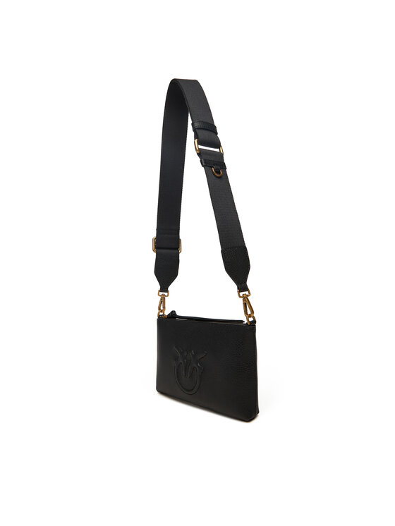 PINKO PINKO Ročna torba Flat Horizontal Mini AI 25-26 104277 A29Q Črna
