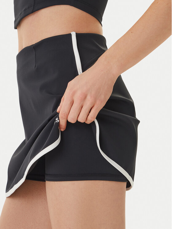 Guess Guess Sukňošortky V6GD06 K3000 Čierna Regular Fit