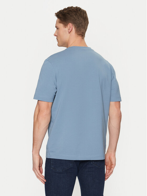 BOSS BOSS Tricou Tchup 50473278 Albastru celest Regular Fit