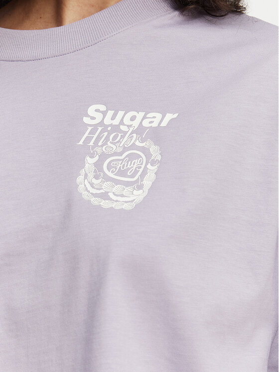 HUGO HUGO Tričko Tee 50560772 Fialová Oversize