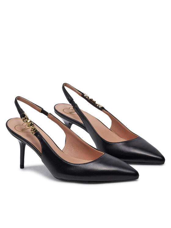 LOVE MOSCHINO LOVE MOSCHINO Sandale JA10487G0LIA0000 Crna