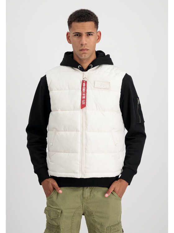 Alpha Industries Alpha Industries Kamizelka Puffer Light Weight Vest Beżowy Regular Fit