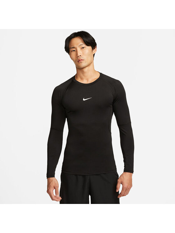 Nike Nike T-Shirt FB7919-010_L Czarny Standard Fit