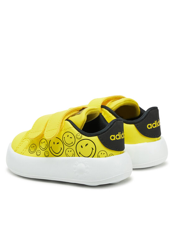 adidas adidas Sneakersy Smiley Advantage JI0501 Żółty