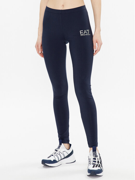EA7 Emporio Armani Legíny 8NTP61 TJ01Z 1554 Tmavomodrá Slim Fit