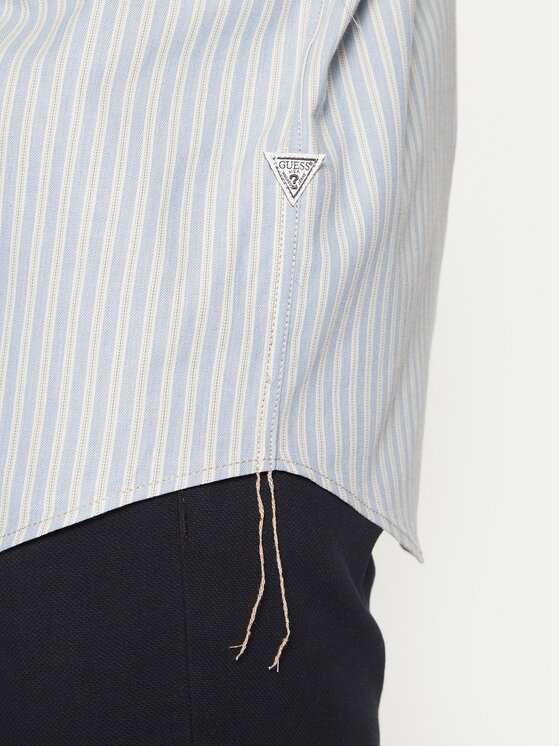Guess Guess Košile M5RH29 WGXI1 Šedá Regular Fit