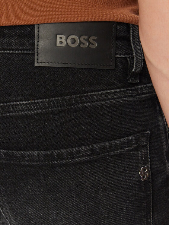 BOSS BOSS Дънки Double B 50570923 Черен Slim Fit