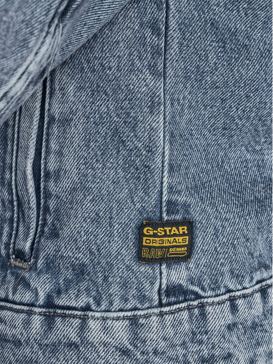 G-Star Raw G-Star Raw Jeansová bunda Kitoh 3D D26776 E207 Modrá Regular Fit