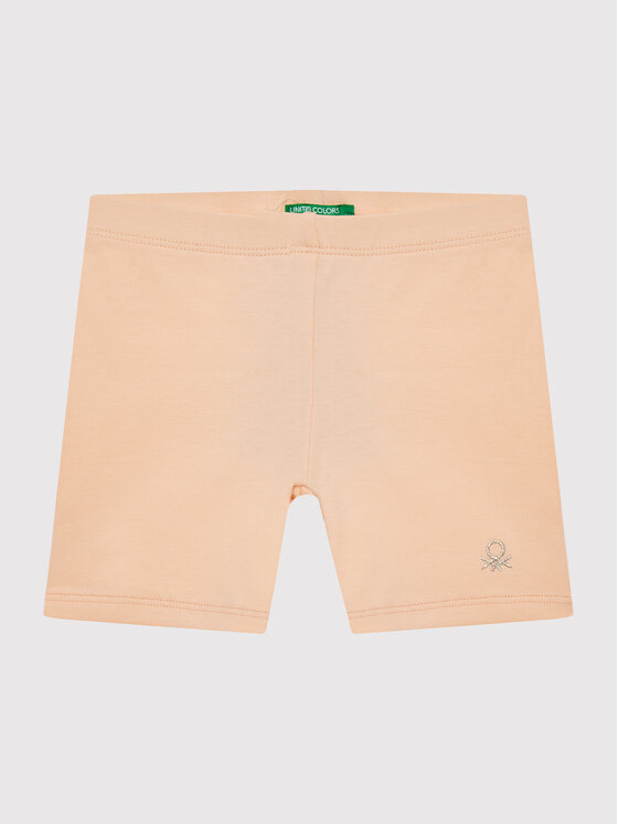 United Colors Of Benetton Pantaloni scurți sport 3MT1I0576 Portocaliu Slim Fit