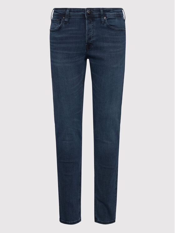 Jack & Jones Jack & Jones Jeansy Glenn 12173407 Granatowy Slim Fit
