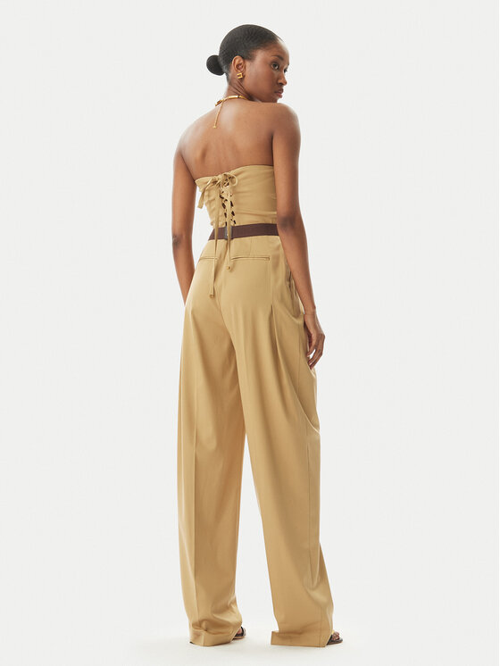 Elisabetta Franchi Elisabetta Franchi Kezeslábas TU05152E2 032 Bézs Regular Fit