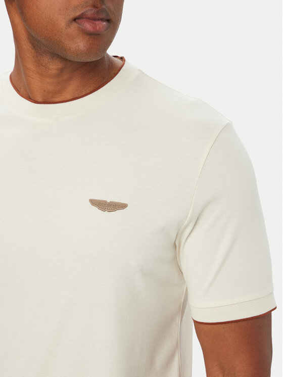 BOSS BOSS Marškinėliai C-Thompson 50575011 Kreminė Regular Fit