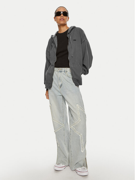 Vans Vans Світшот Everyday VN000GGB Чорний Oversize