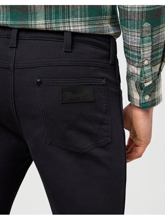 Wrangler Wrangler Jeansy LARSTON Czarny Slim Fit