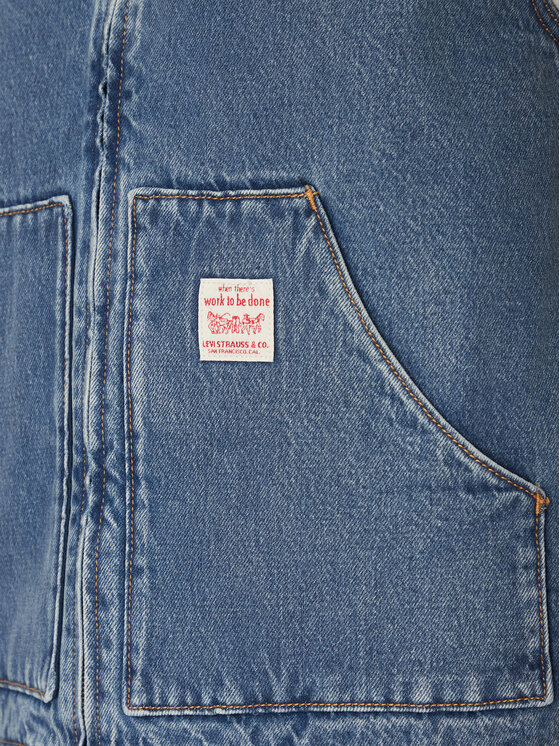 Levi's® Levi's® Weste A8580-0000 Blau Relaxed Fit