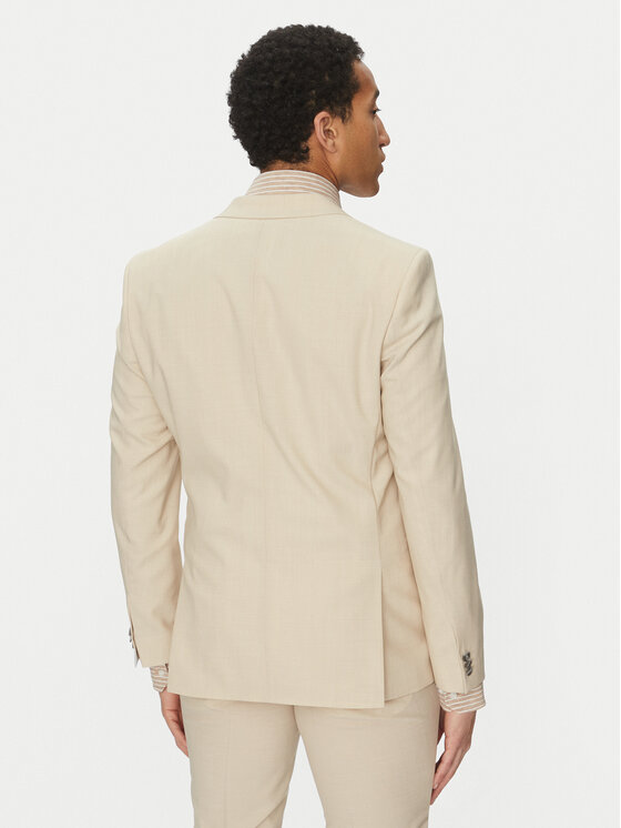 HUGO HUGO Garnitur Arti/Hesten232X 50540341 Beżowy Extra Slim Fit