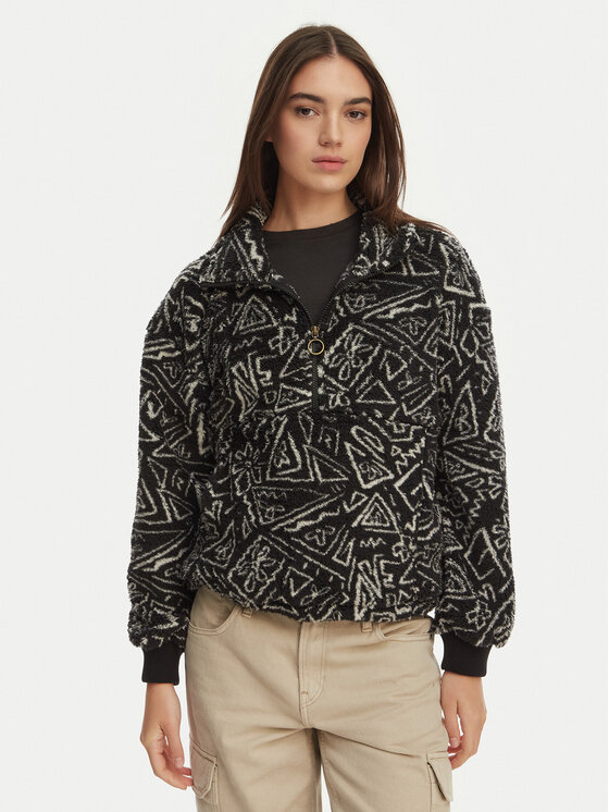 Billabong Billabong Flis Time Off EBJPF00112 Crna Relaxed Fit