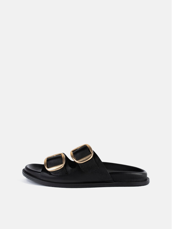 L37 L37 Ciabatte SUMMER SOOTHE Nero