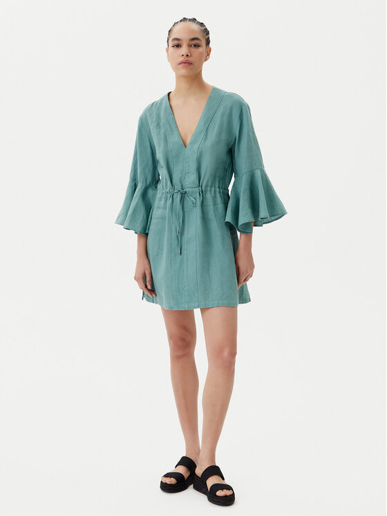 Maaji Maaji Пляжна сукня Joy PT1970CPO008 Зелений Regular Fit