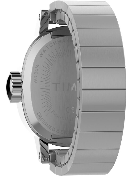 Timex Timex Zegarek TW2Y70700 Srebrny