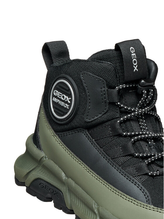 Geox Geox Trzewiki J Flexyper Plus Boy B Abx J66LCF 0FUCE C0033 M Zielony ciemny